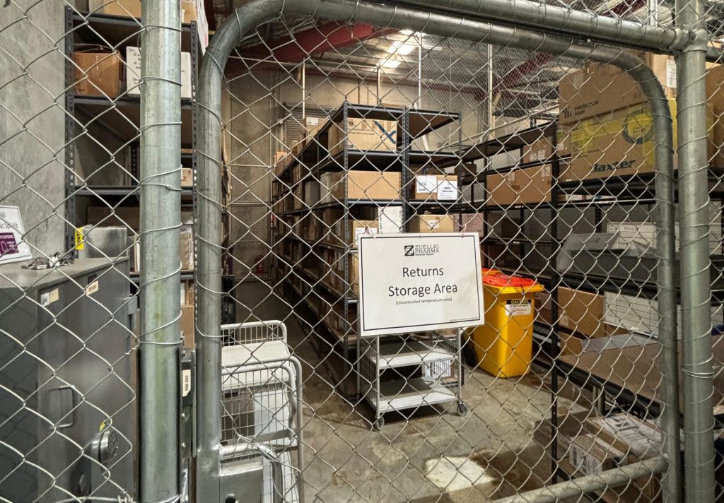 Return & Destruction Area